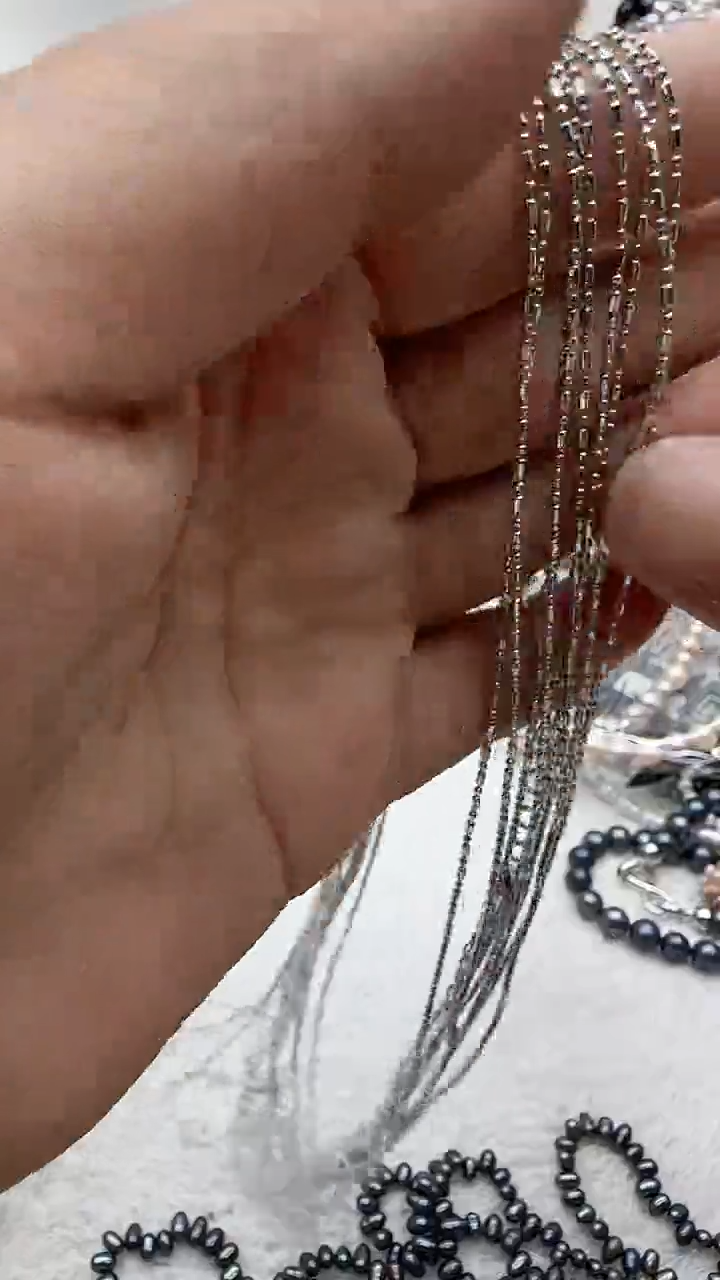 淡水珍珠未镶嵌套链9