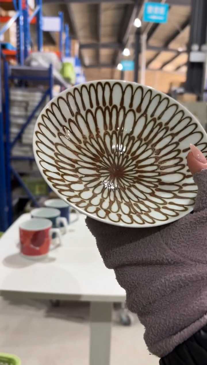 玻璃纸平茶碗　Ｑ－５４平茶碗　Ｑ－５４