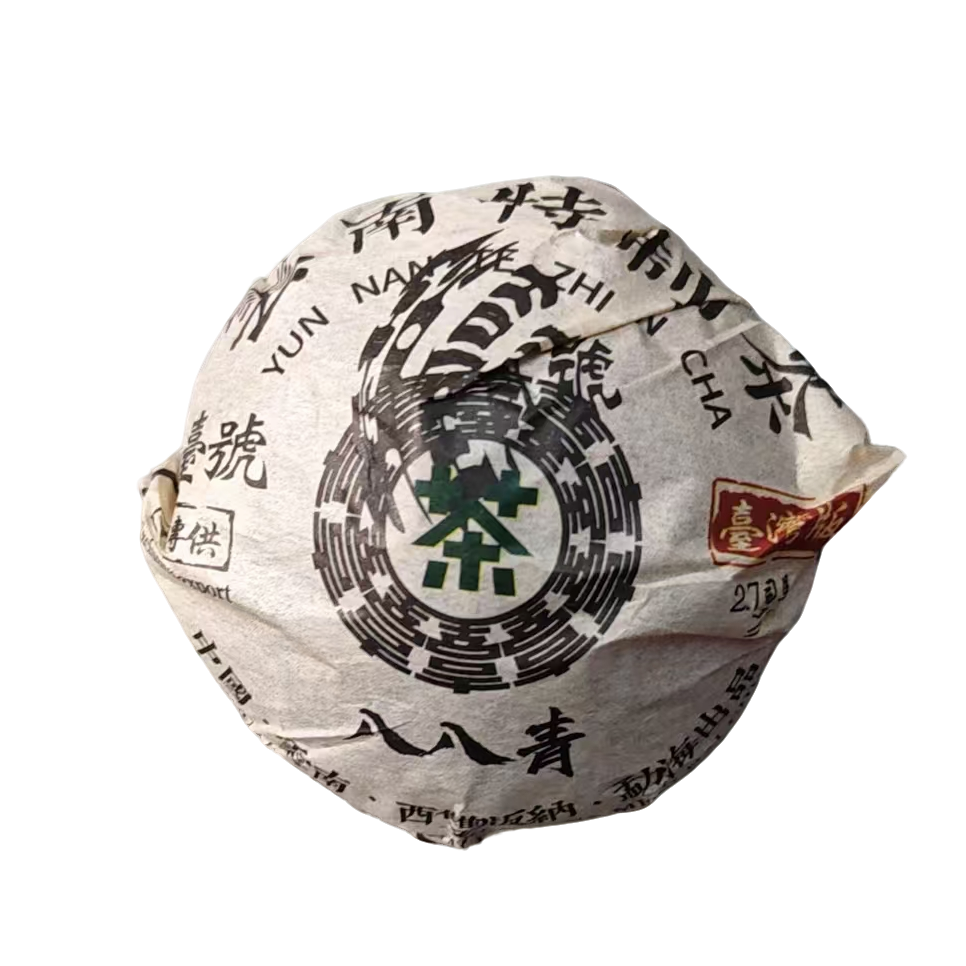 2011年 八八青（臺湾版）普洱沱茶（生茶）100g