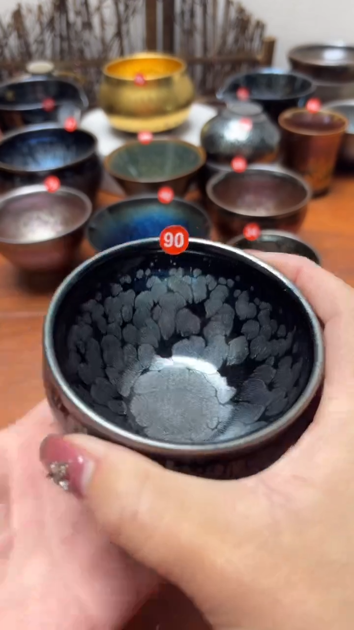 【闪购商品】茶盏90号建盏工匠茶器