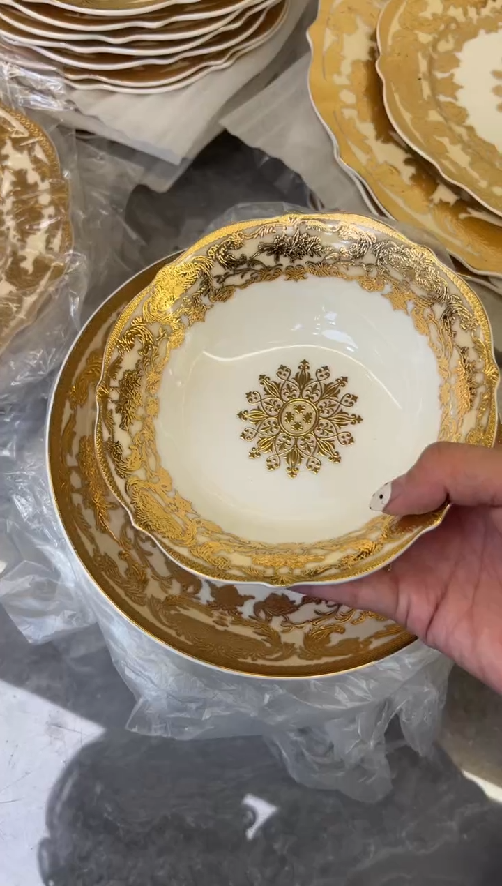 瓷片6寸水果碗2个一单尾单