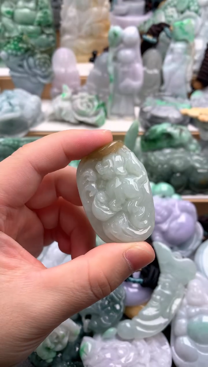 吊坠(不含链)未镶嵌翡翠1