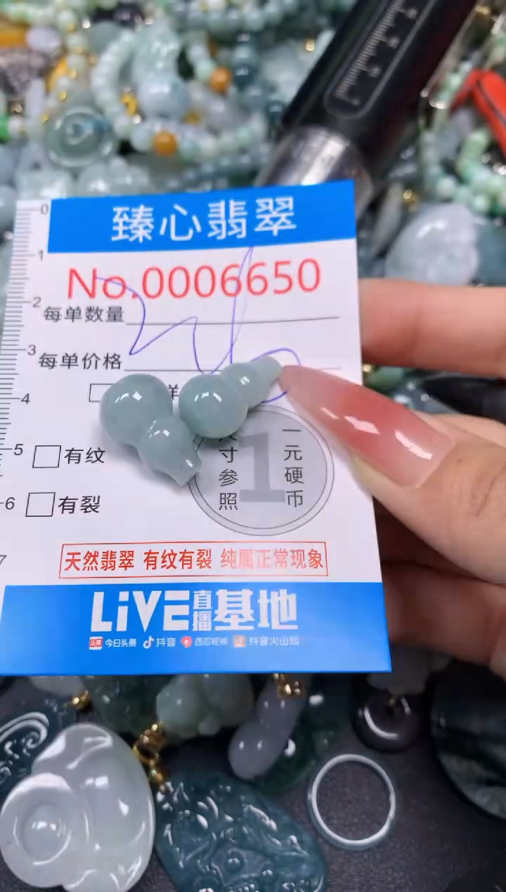 【闪购商品】翡翠颈饰未镶嵌含绳0006650