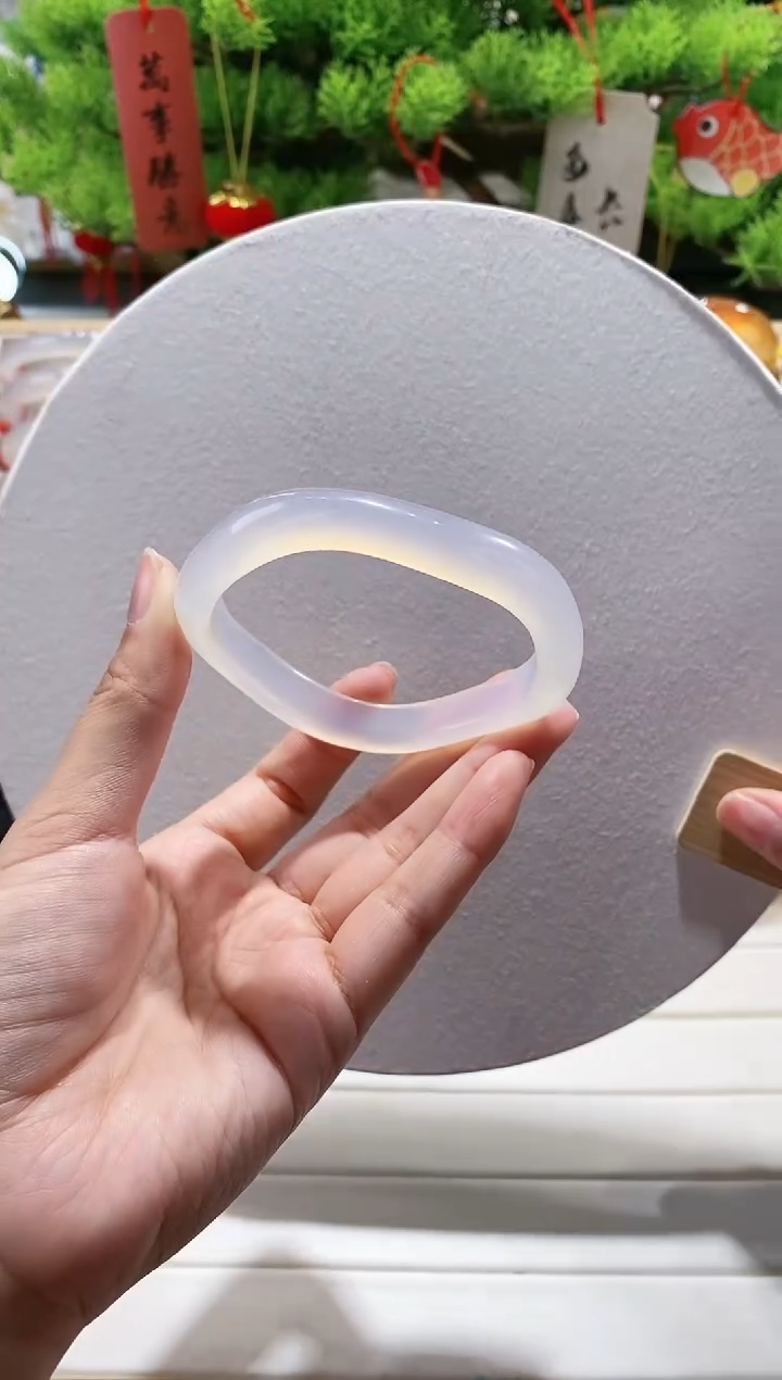 【闪购商品】玛瑙/玉髓手镯未镶嵌116-60.3