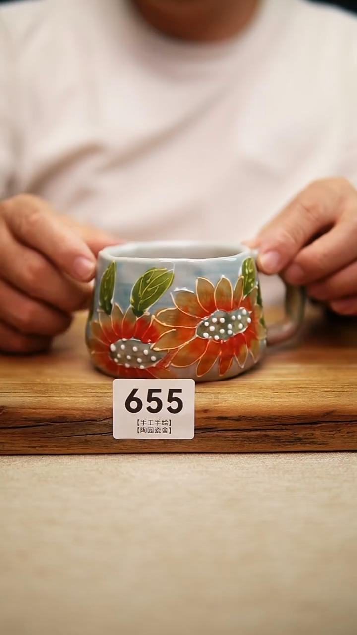 @@陶园瓷舍@@纯手工手绘@高温釉下彩