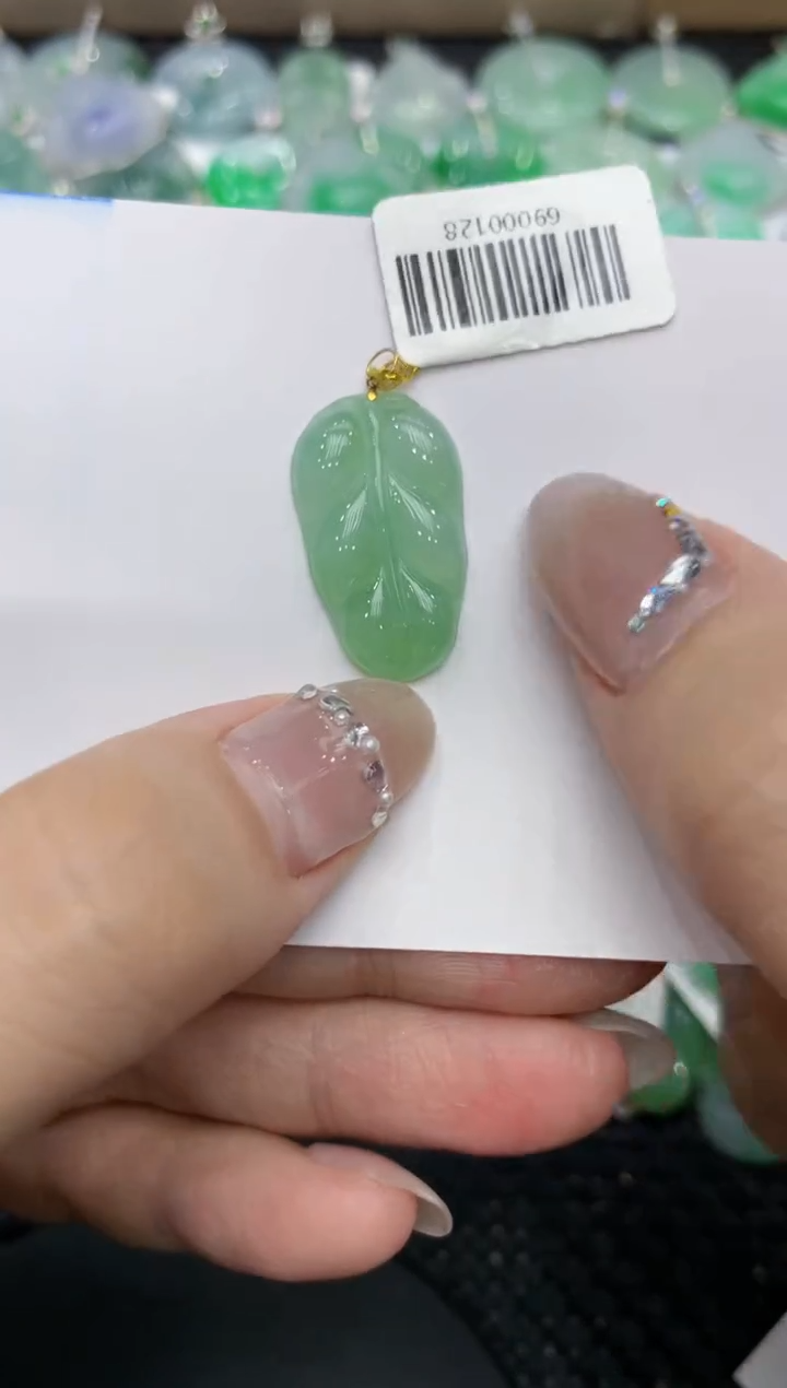 【闪购商品】翡翠颈饰18K金镶嵌 222222222