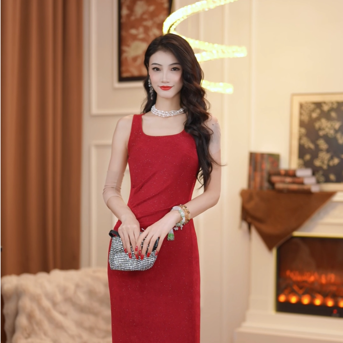 【于一】夏至高定系列连衣裙-YL20308