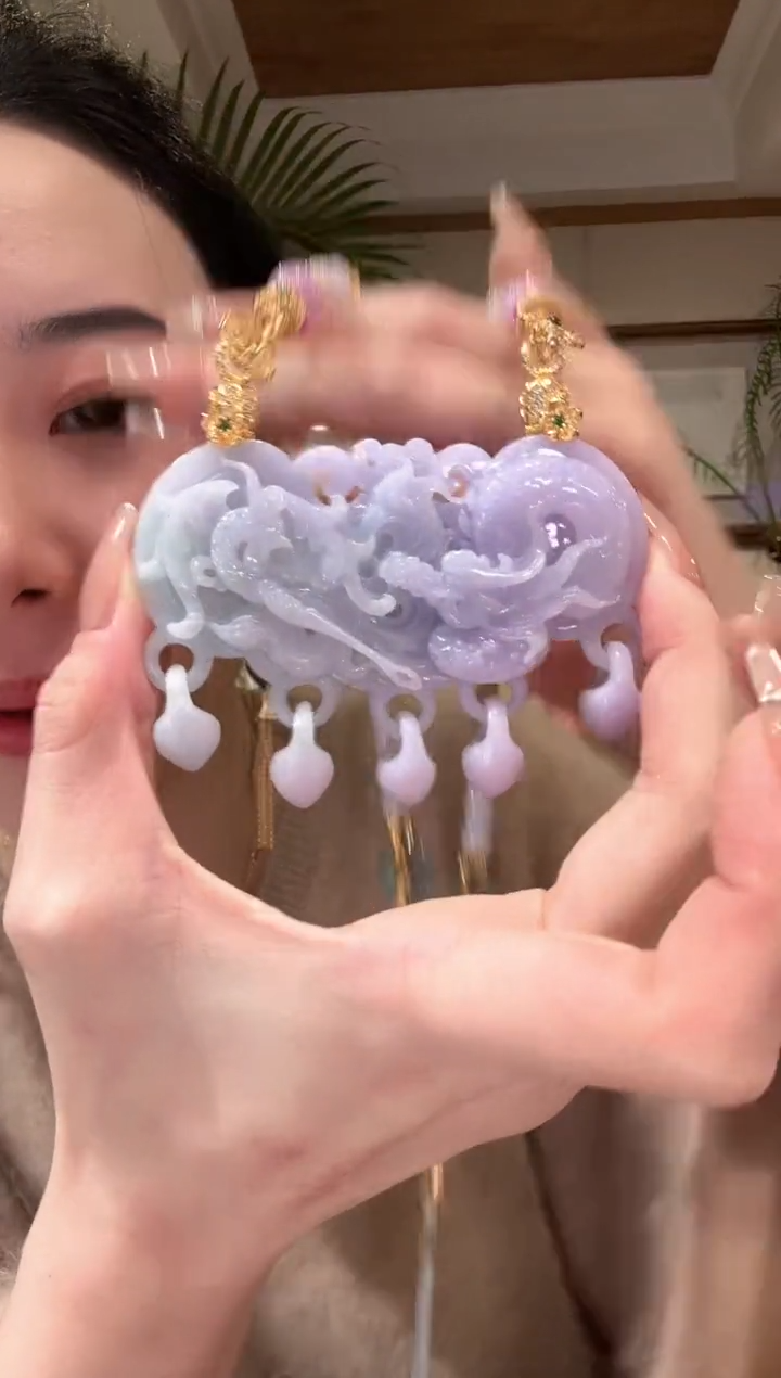 【闪购商品】翡翠颈饰未镶嵌国风