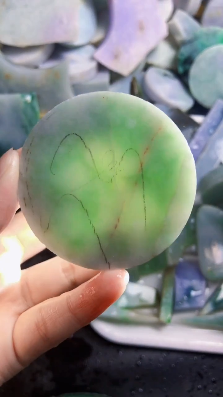 颈饰未镶嵌翡翠新店开业大优惠123