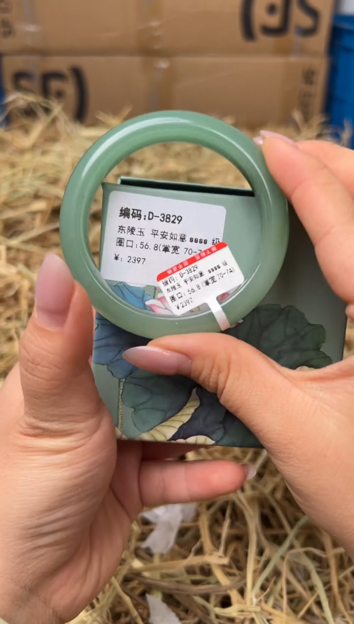 未镶嵌手镯石英质玉D-3829