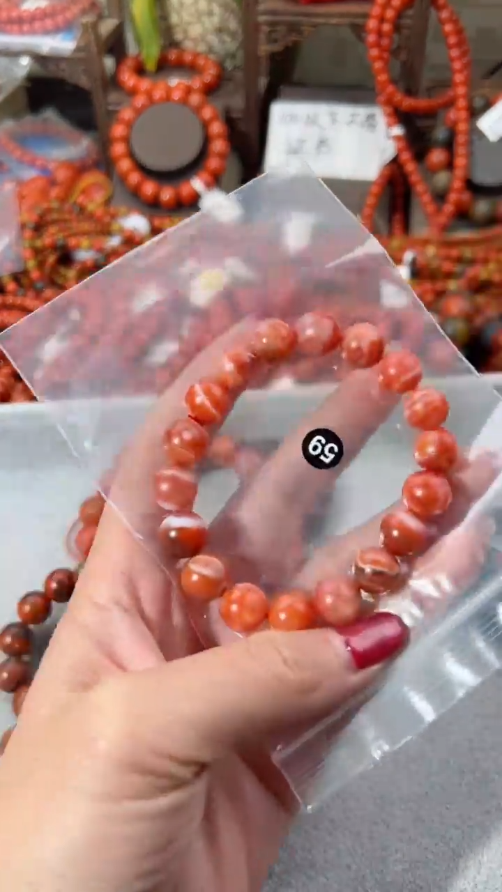 【闪购商品】南红玛瑙手串未镶嵌1