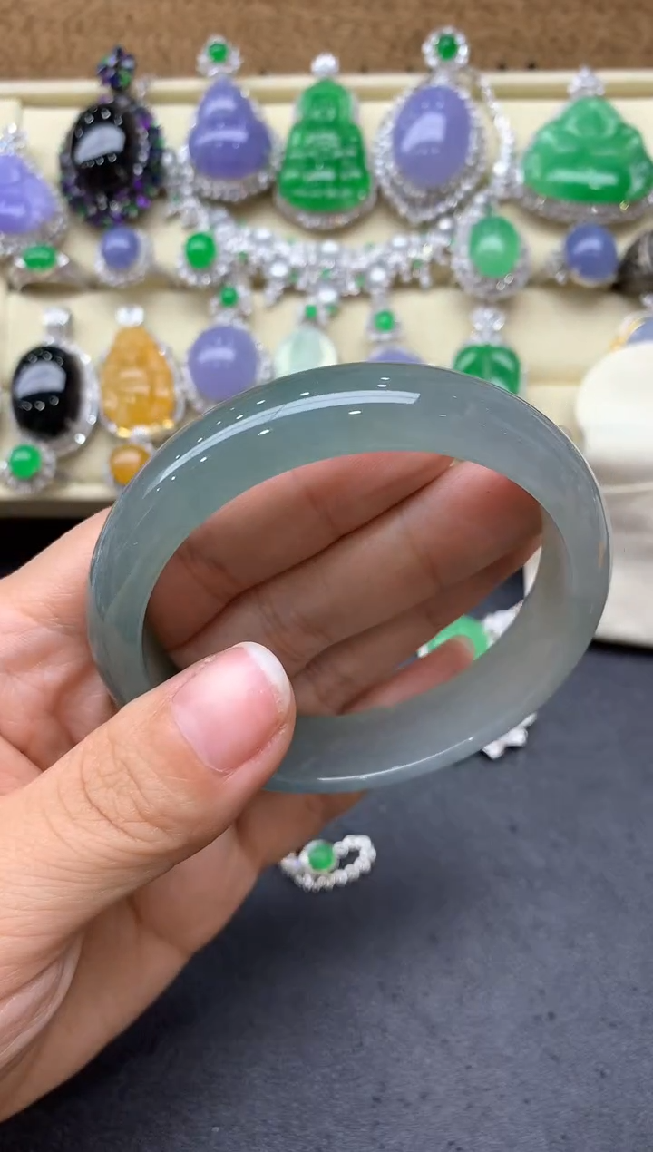 【闪购商品】翡翠手镯未镶嵌668-中国好珍宝