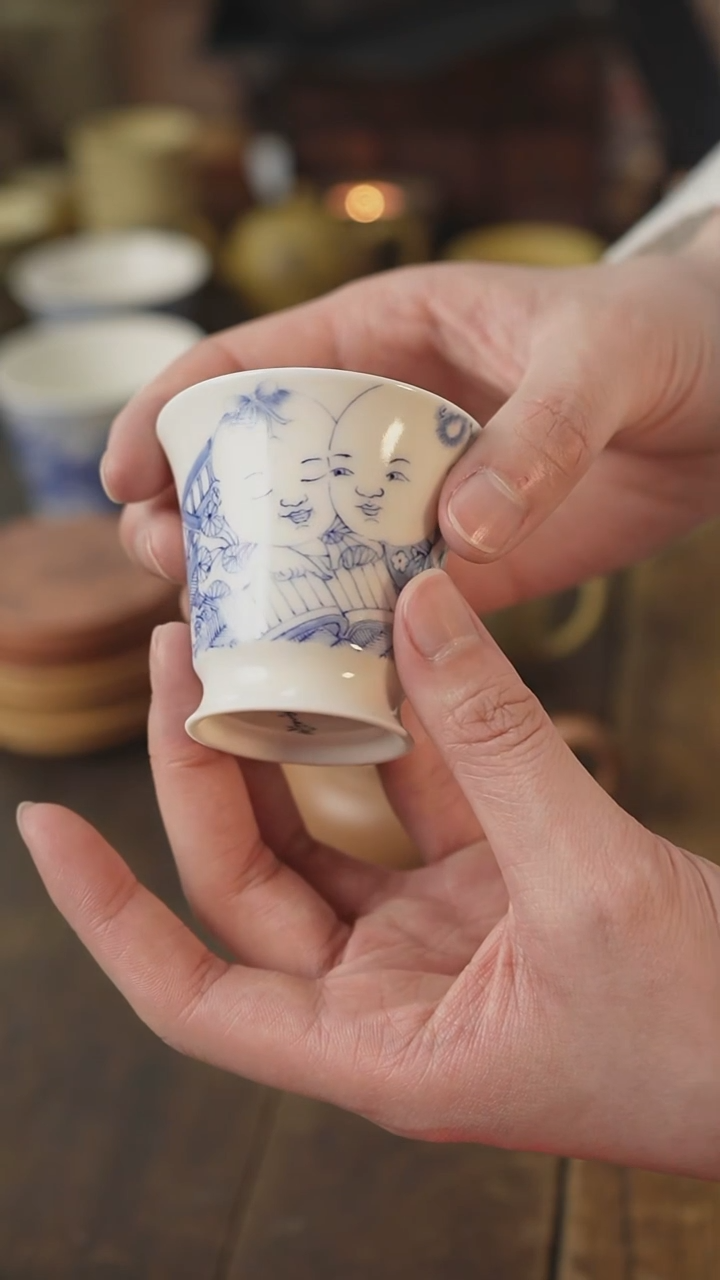 【闪购商品】紫砂茶杯青堂瓷杯