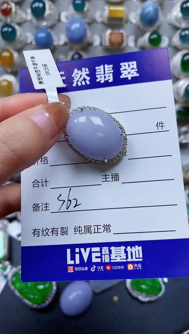 【闪购商品】翡翠颈饰银S925镶嵌0362
