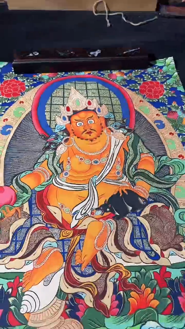 卷轴画藏式珍藏彩绘艺术馆56