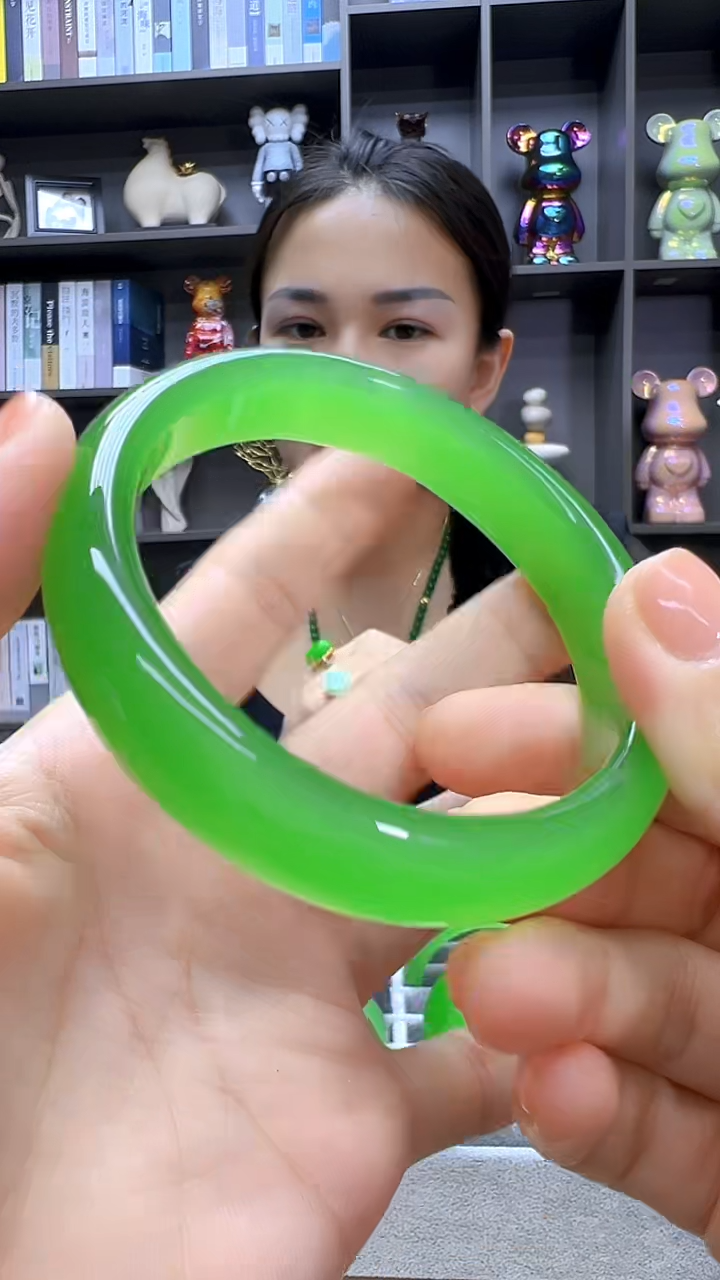 高货阳色diy劲饰正圈手镯