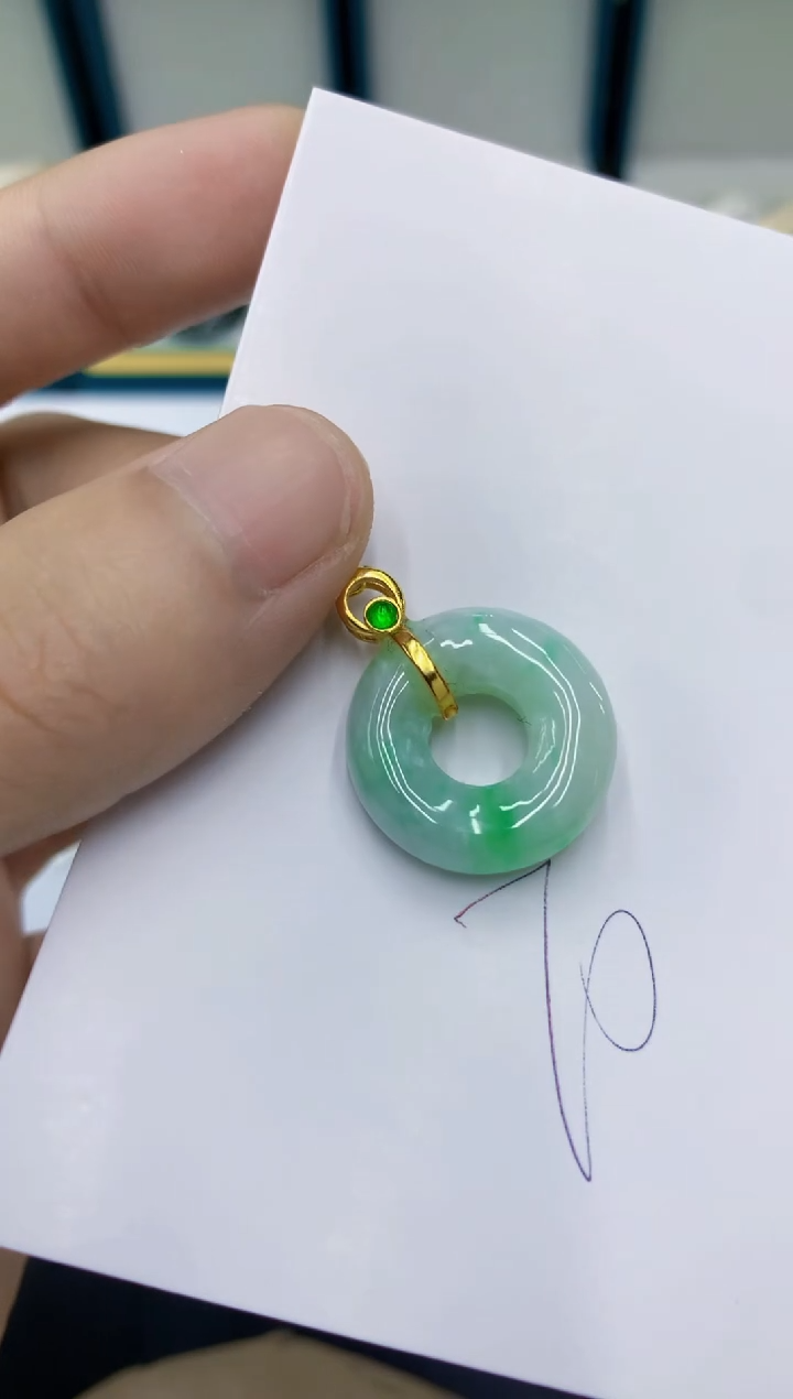 颈饰未镶嵌翡翠翡翠