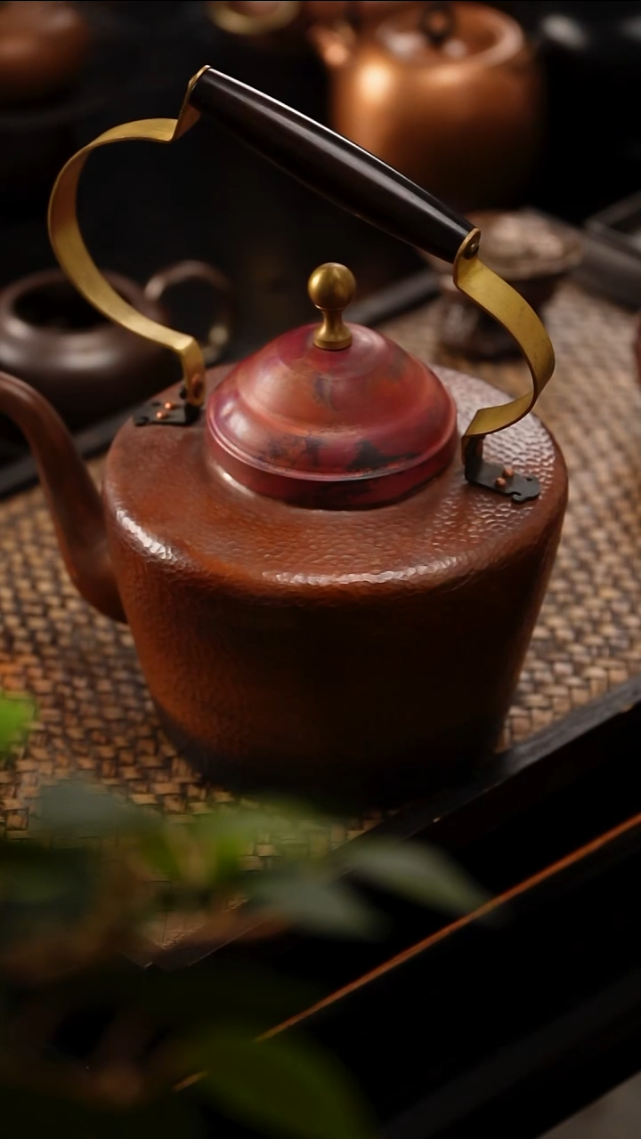 烧水壶  春喜铜   