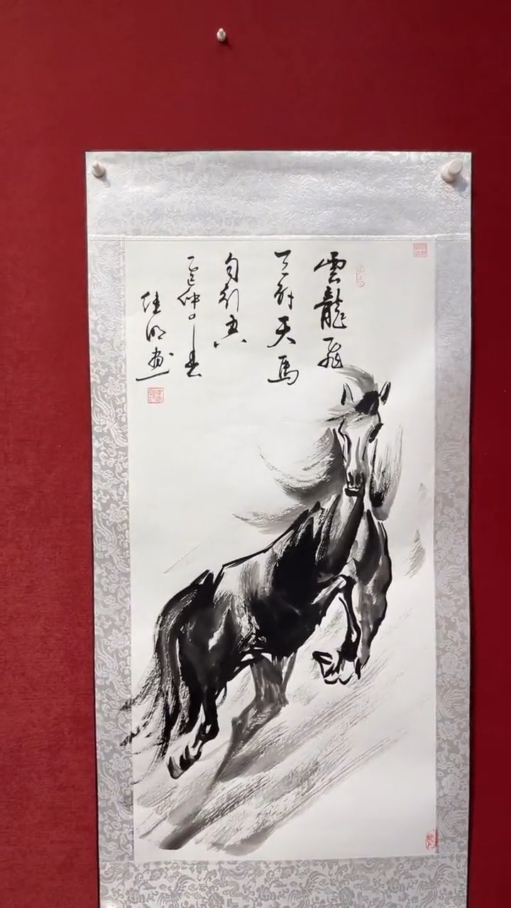 国画老师现场创作 14