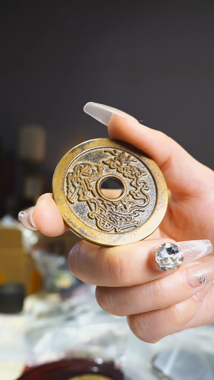 【闪购商品】铜顺风大吉满载而归4.5cm/822