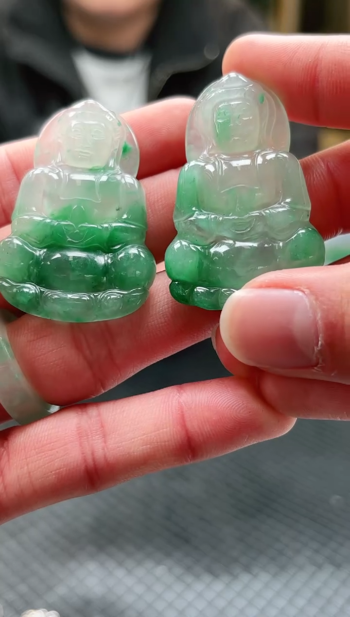 【闪购商品】石英质玉吊坠未镶嵌15-天然非洲翠-吊坠多样性发货