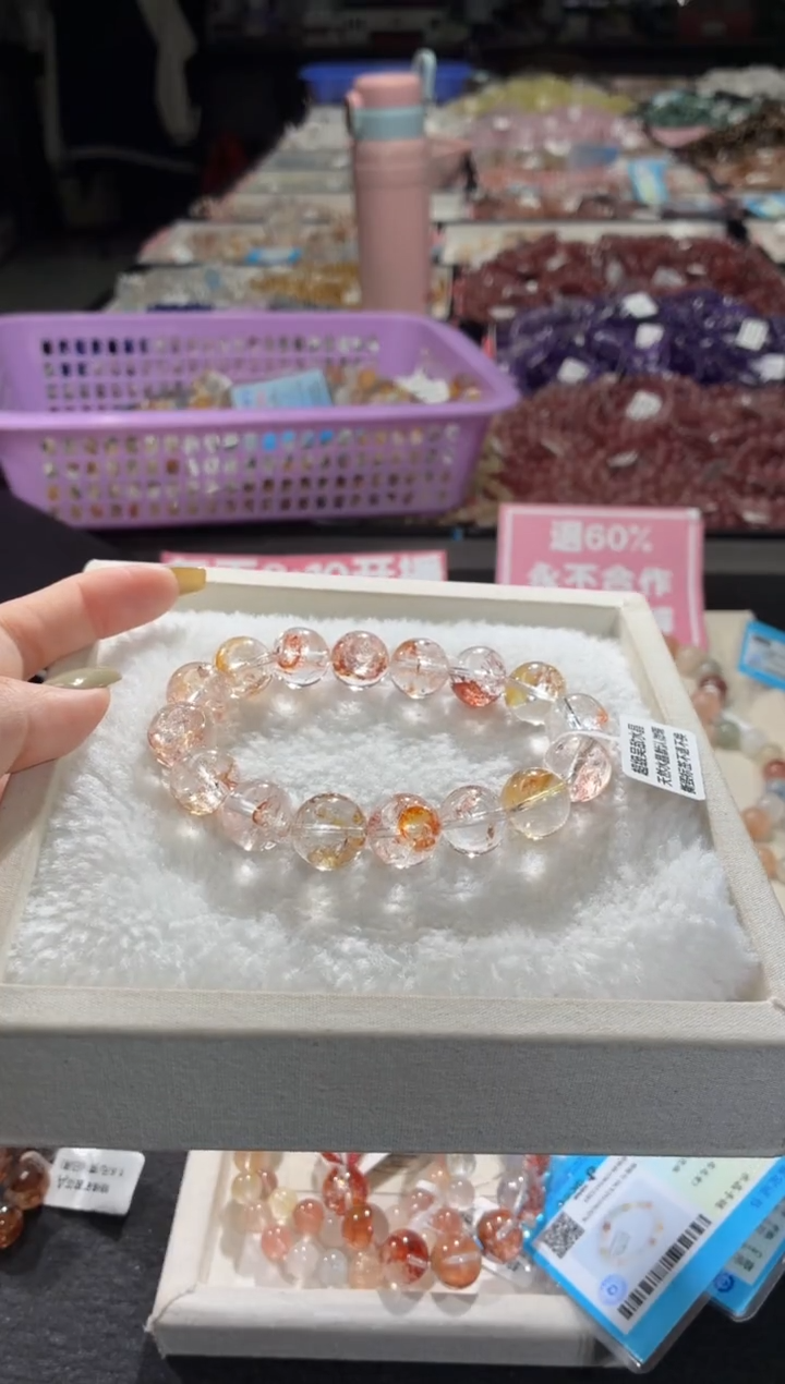 未镶嵌手链水晶382号 多样性发一L  12+