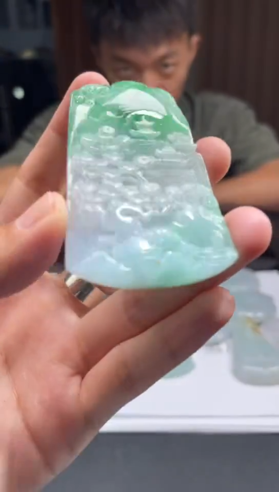 定制翡翠未镶嵌定制孤品