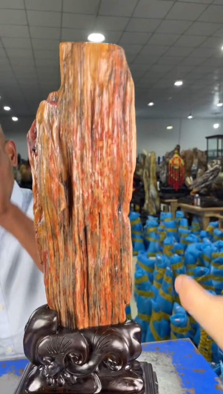 【闪购商品】硅化玉摆件未镶嵌14