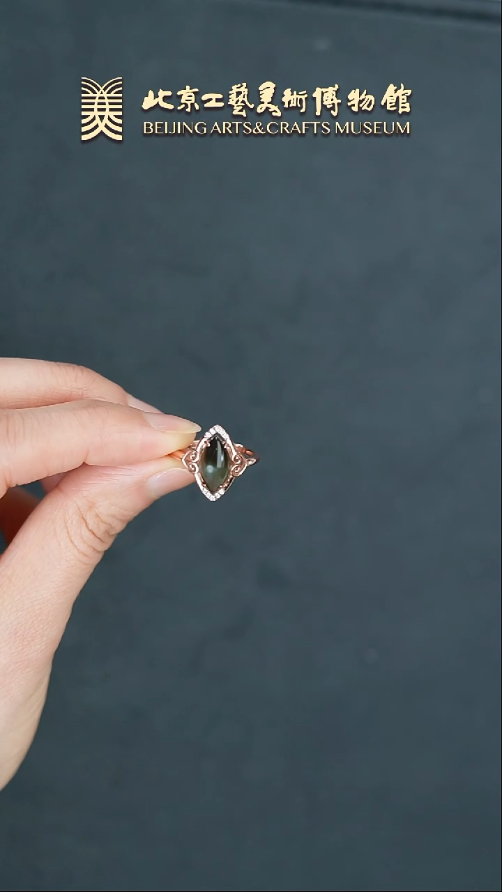 【闪购商品】和田玉戒指银S925镶嵌B0219GMD183戒指