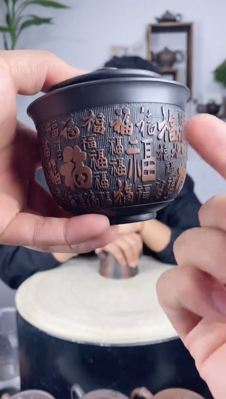 【闪购商品】壶 瑕疵手抓壶《建水紫陶》532