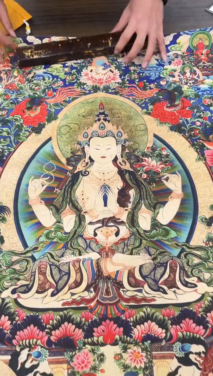 卷轴画唐卡16043