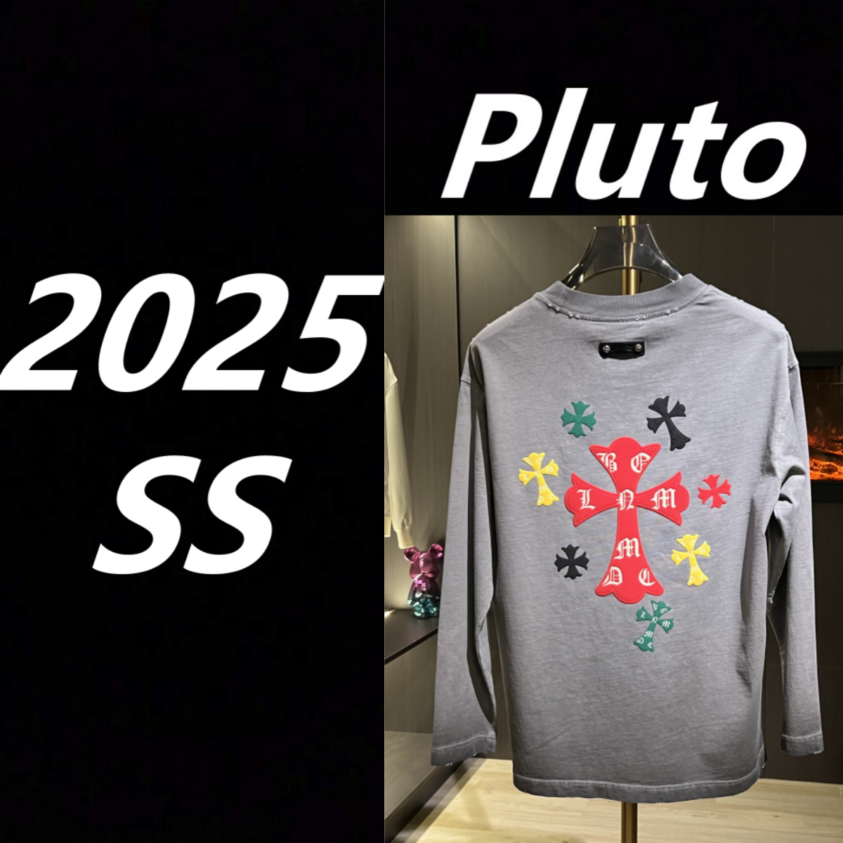 【断码特惠】2025秋季新款纯棉长袖打底休闲长T-57045#