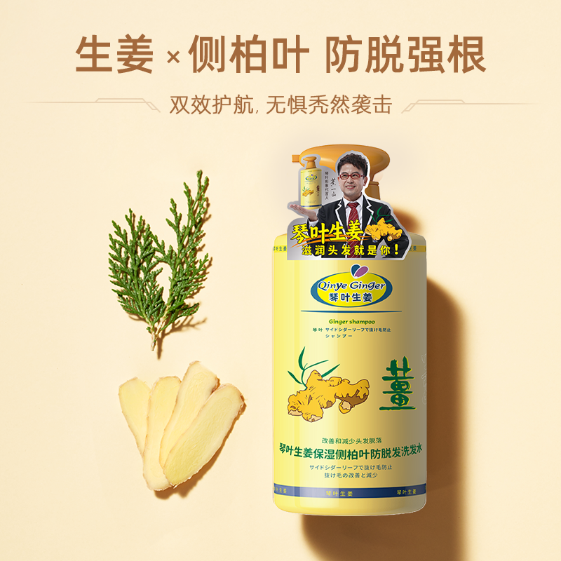 【晶晶自用款】琴叶生姜侧柏叶防脱洗发水