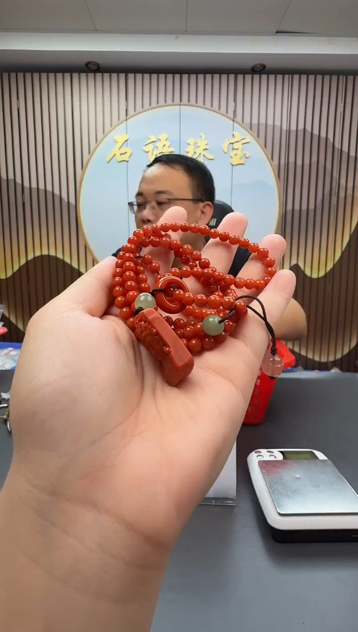 未镶嵌多圈南红玛瑙039ZB1219产品一个