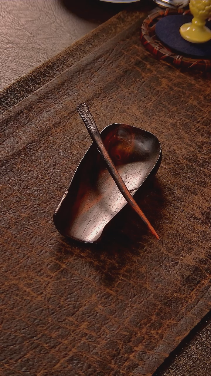 【闪购商品】杯陶瓷杯茶周边红酸枝茶则两件181+182