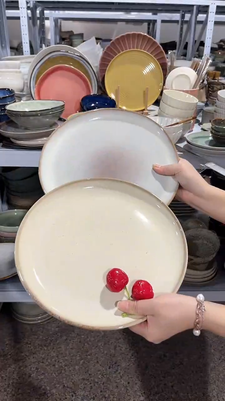 【闪购商品】瓷片外贸尾货瑕疵满20包邮X2 小盘组合