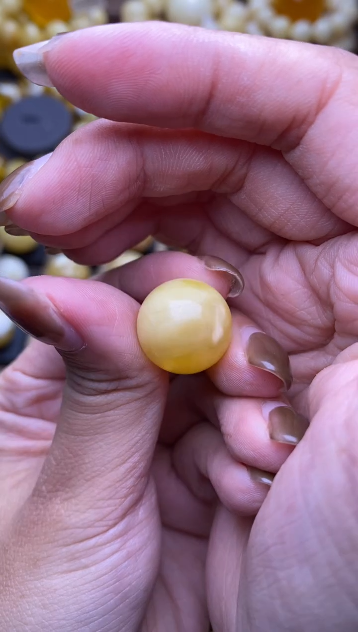 【闪购商品】琥珀裸石未镶嵌大小姐珠宝严选63