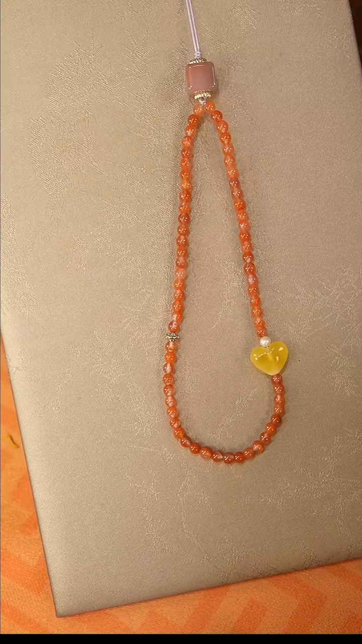 【闪购商品】南红玛瑙颈饰未镶嵌挂件