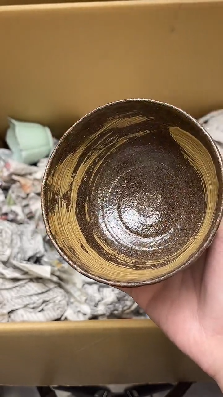 手工艺品琉璃麻*儿一个小碗碗碗