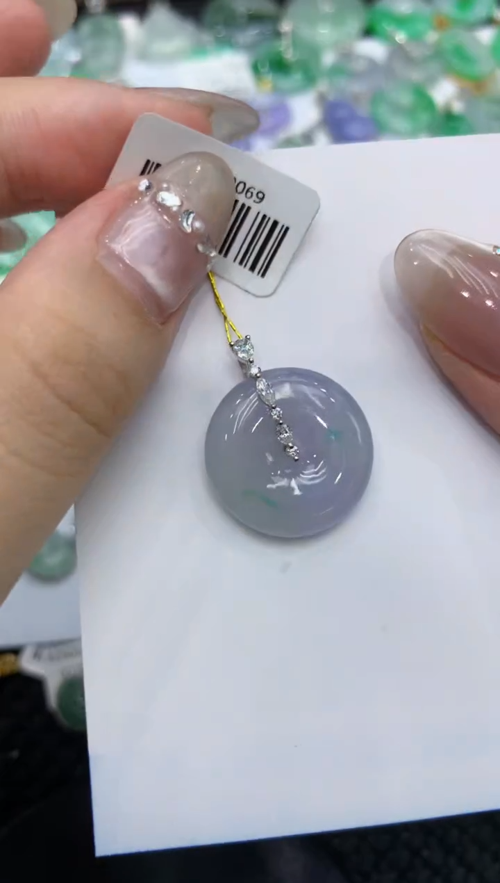 【闪购商品】翡翠颈饰18K金镶嵌222222222·