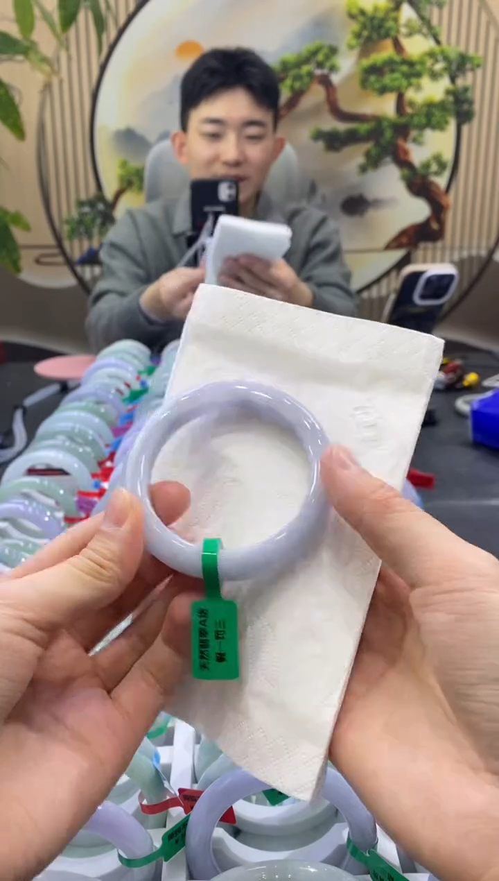 未镶嵌手镯翡翠9567