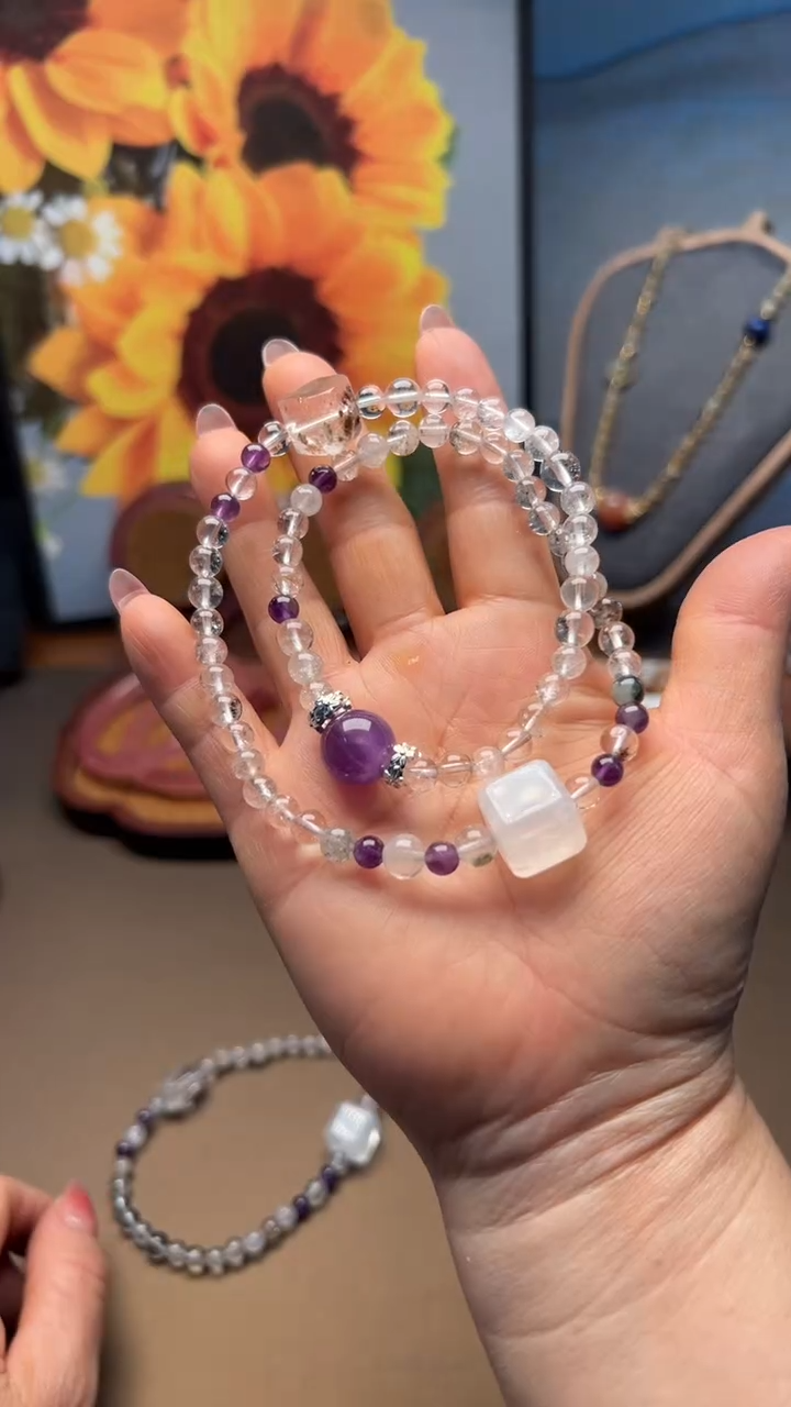 未镶嵌手链水晶1