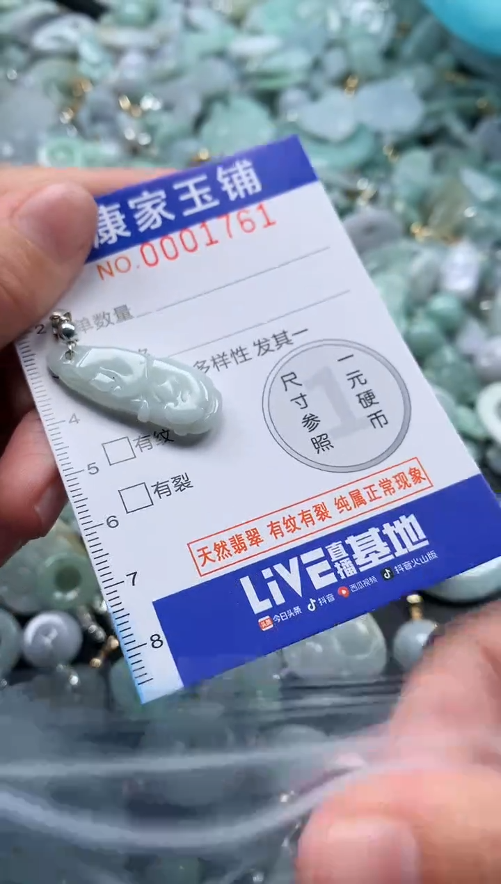 颈饰未镶嵌翡翠1761