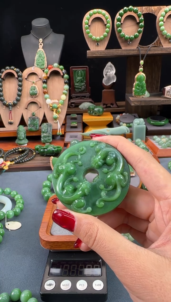 【闪购商品】和田玉吊坠未镶嵌1