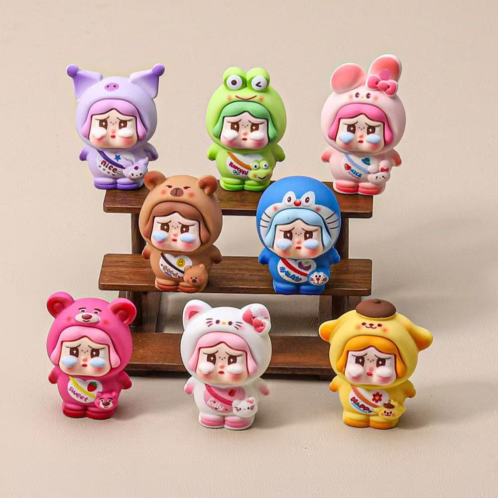 【九宫格】手感漆三丽鸥哭包diy饰品摆件创意可爱