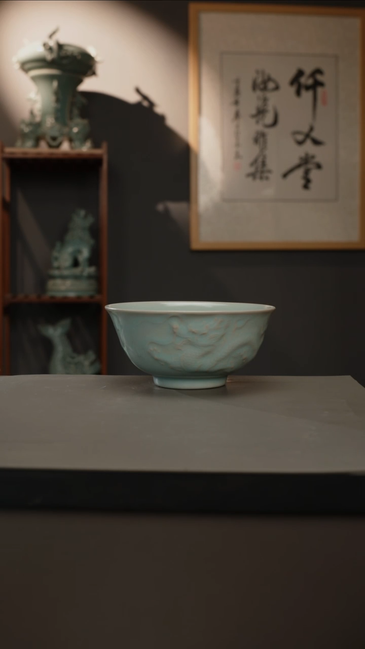 【闪购商品】杯原产地原矿 龙凤碗