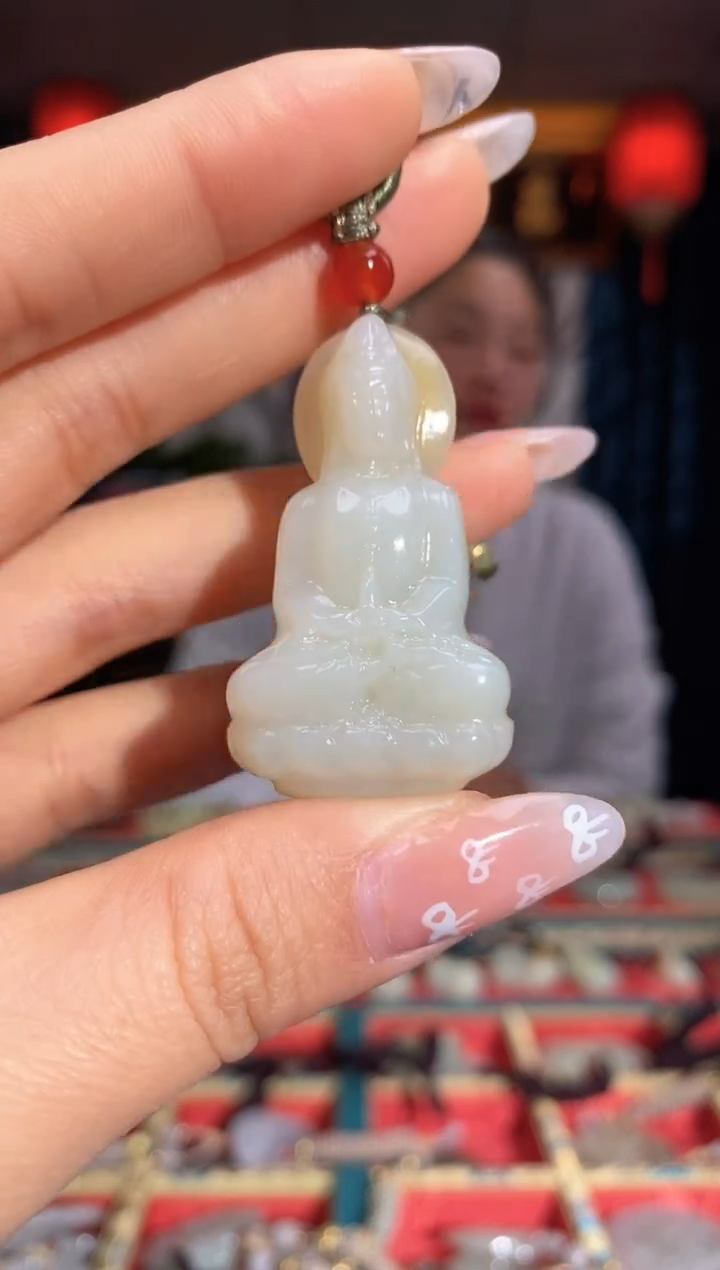 【闪购商品】和田玉颈饰未镶嵌观音