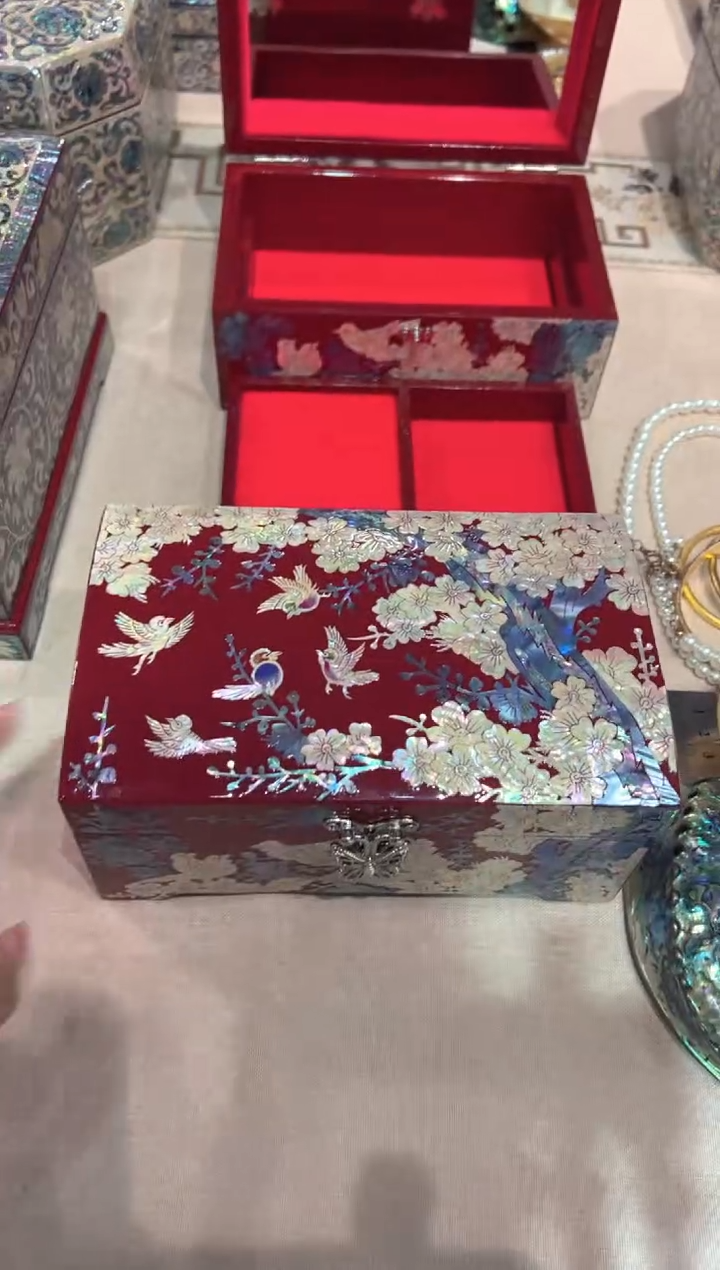 【闪购商品】按扣全贝底·弘贝雅螺钿漆器文化馆