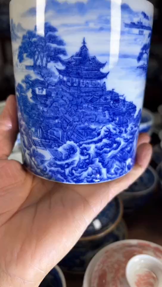 【闪购商品】杯瓷器杯子瓷器杯子笔筒