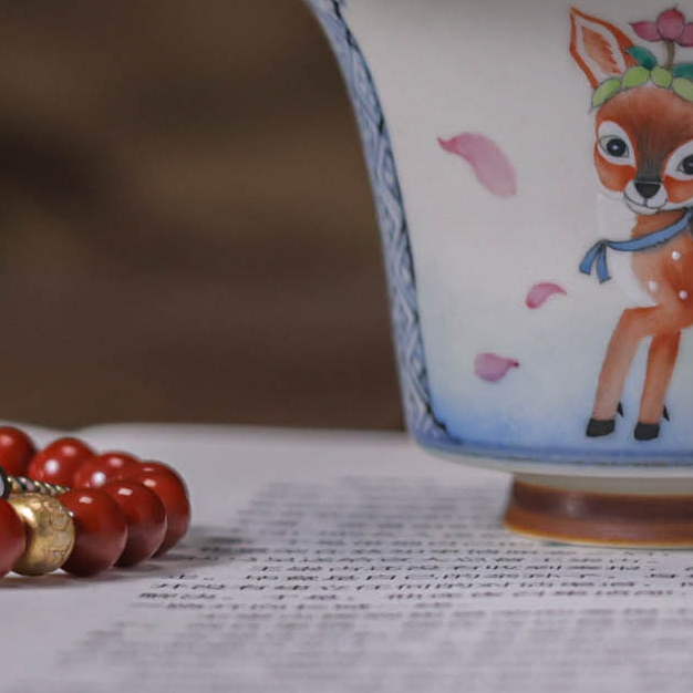 【悦生活】檀南h茶室茶周边摆件（馋猫0272）